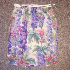 Anthropologie Floreat Skirt